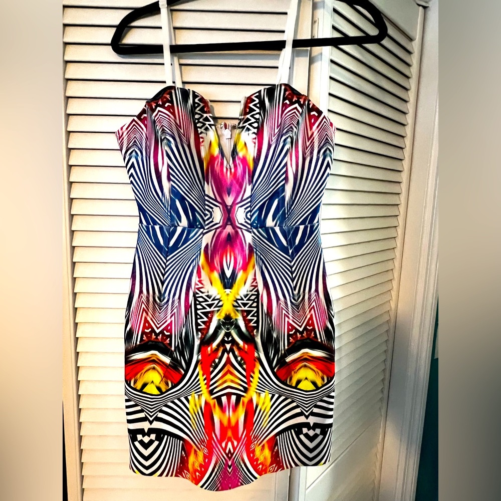 WOW Couture Womens Multi Party Bodycon Dress